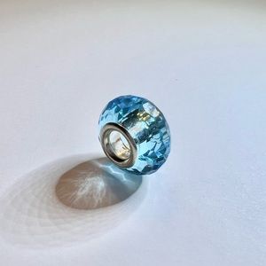 Glass charm for Pandora jewelry